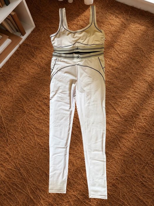 Set - Alo Yoga - damă - M - alb