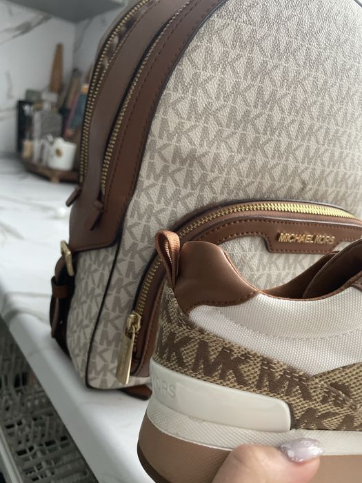 Обувки кецове маратонки Michael Kors естествена кожа 36 номер