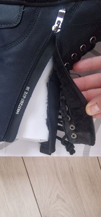 Женские ботинки зимние