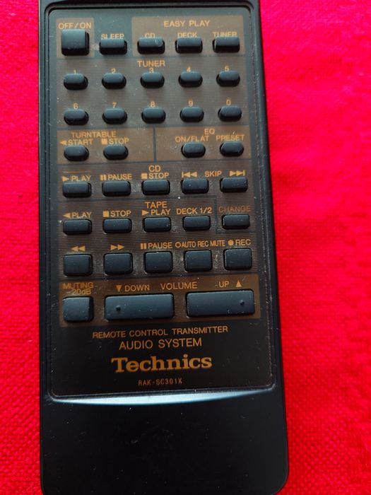 Telecomanda originala Technics rak SC 301x