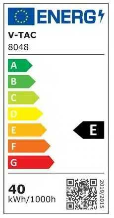 LED 40W 120см Линейно тяло за Открит Монтаж V-tac с вградени диоди 3г