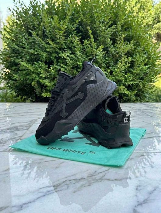 Adidasi Off White Odsy 1000 Negru - Full Box