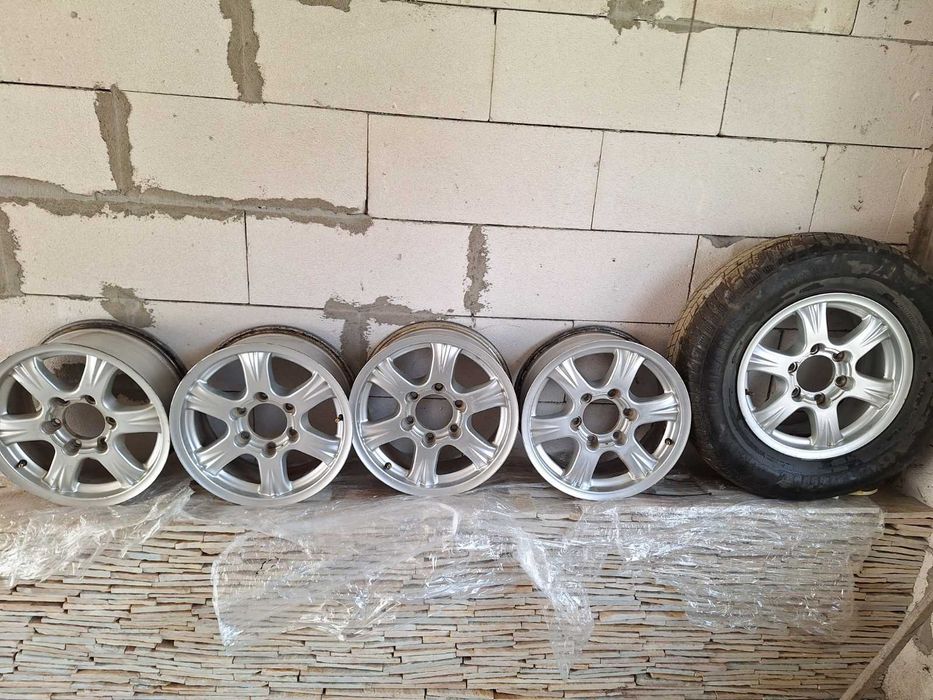 Джанти за джип - 16 цола, (7JX16), 6x139.7 с централен отвор 106.1 ET38 /OPEL, NISSAN/