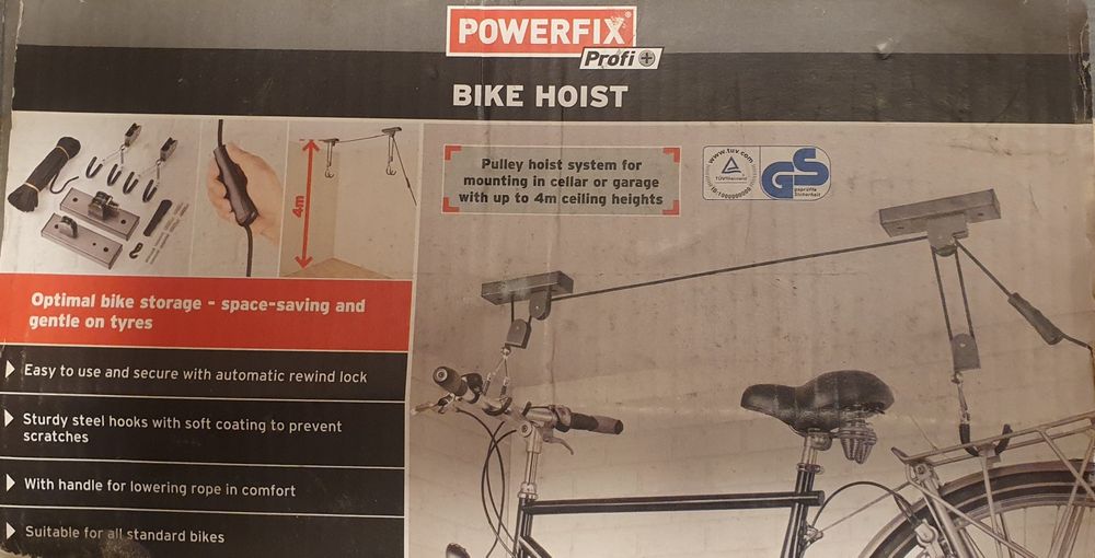 suport suspendare/depozitare bicicleta