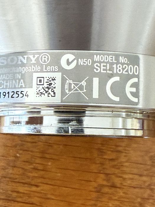 Obiectiv sony 18-200 mm cu stabilizare in stare impecabila