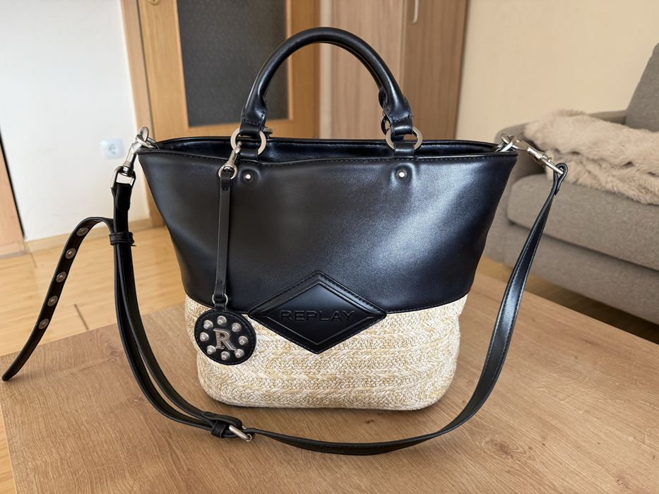 Replay лятна чанта тип кошница
