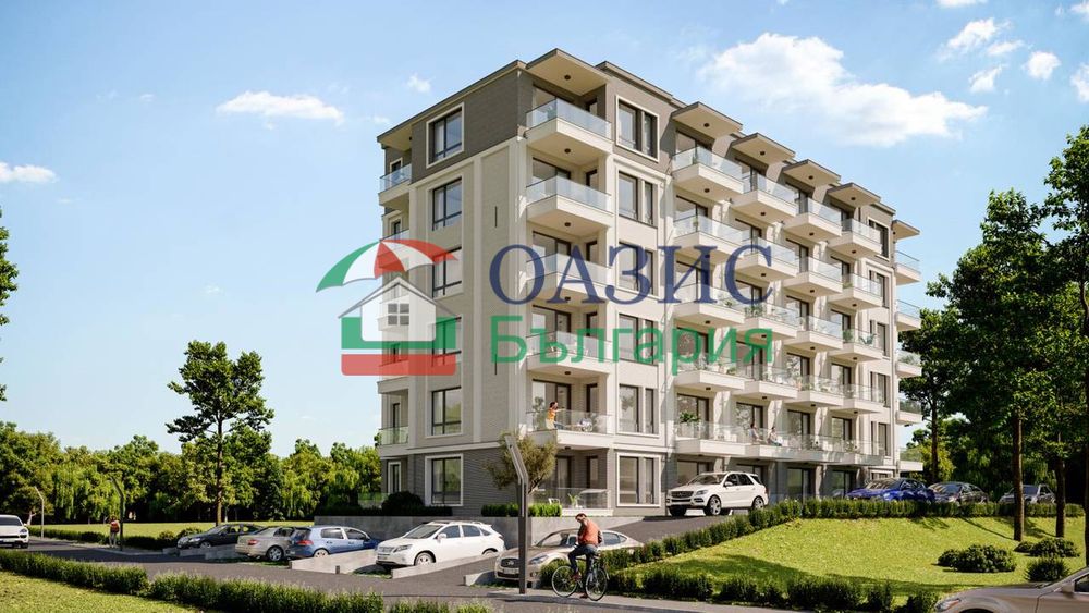 Студио в новострояща се сграда La Mer Home, Слънчев бряг, 36.38 кв.м,