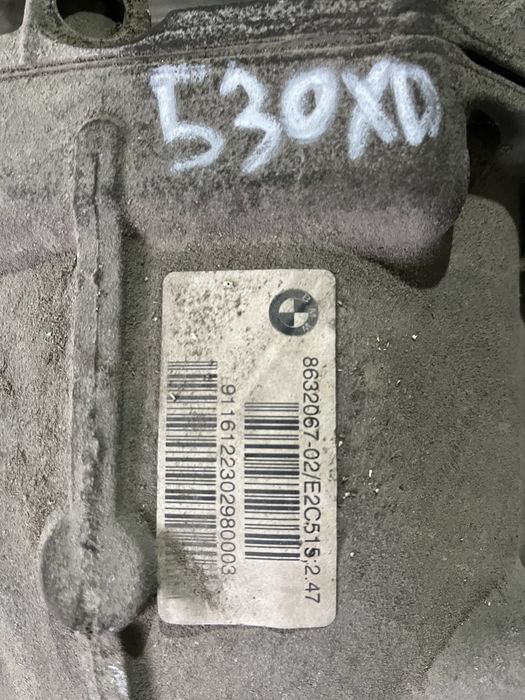 Преден/заден диференциал бмв 5 г30/31 530хд 265 ( diferencial g30 530x
