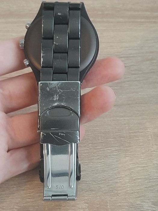 Ceas Swatch Irony Chrono Aluminum - Negru/Maro - Cronograf & Dată