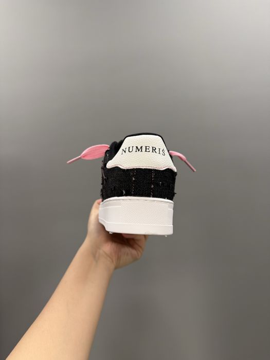 Кеды Numeris Atelier Pink Black Denim
