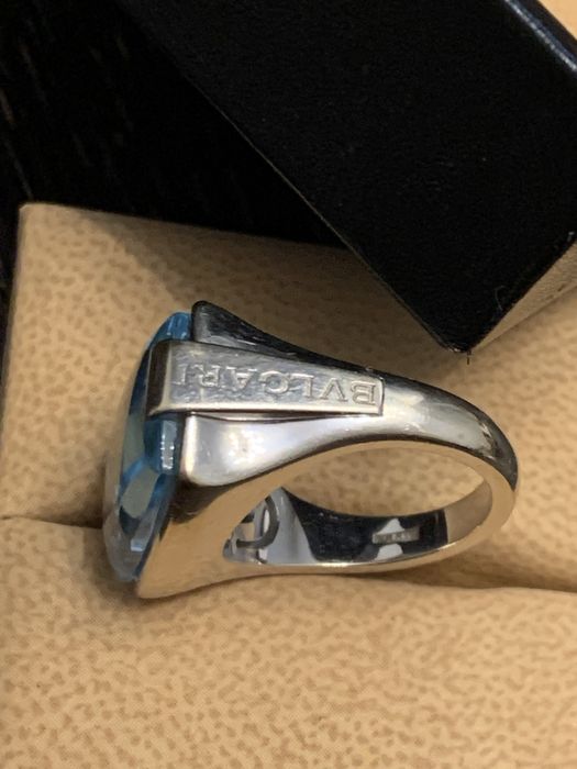 Златен пръстен с топаз BULGRI