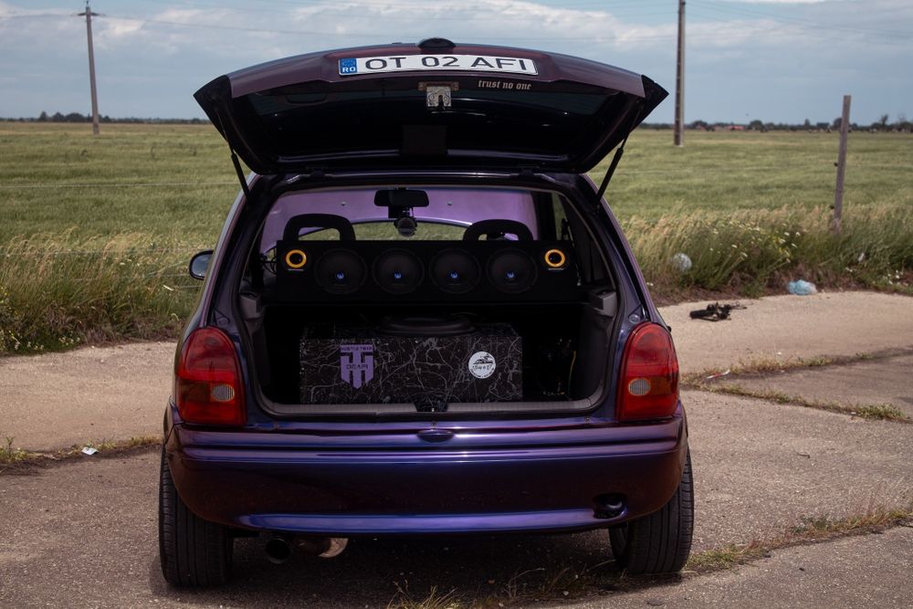 Opel corsa b cu swap la 1.8 16v