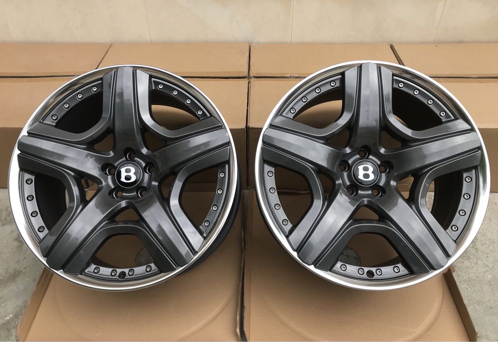 Оригинални джанти BENTLEY CONTINENTAL GT SPEED FLYING SPUR 21 цола БЕНТЛИ Mansory MTM BBS OZ S MULLINER 5X112 Phaeton megara Audi S8 OEM джанти 275/35