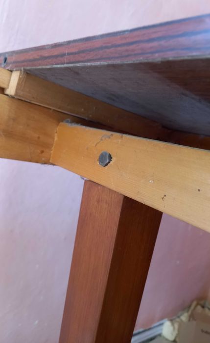 Полирована маса разтегателна, соц, 1977год.