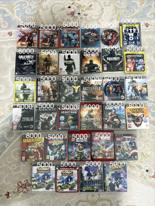 Пс диски, игры ps, пс4/пс5/пс3