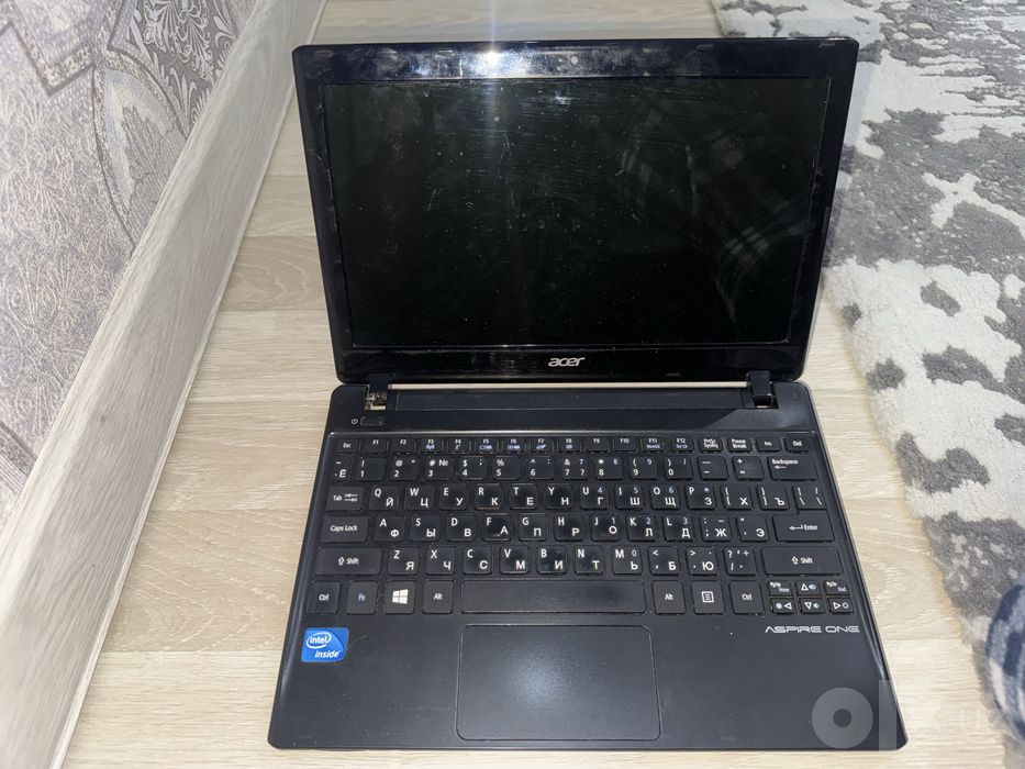 Acer aspire one в рабочем состоянии