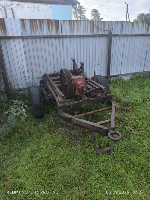 Продам прицеп с редуктором