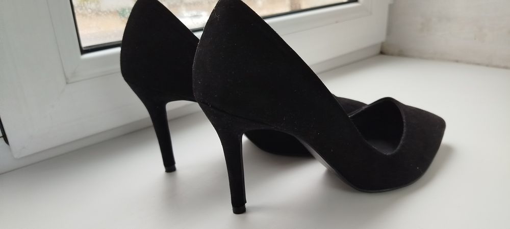 Туфли замшевые классические