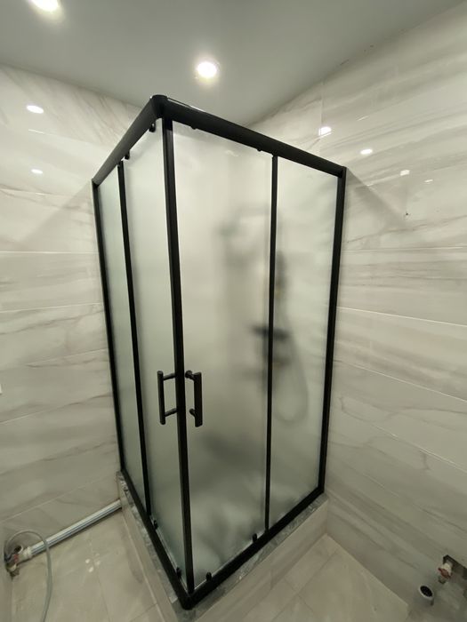 установка душ кабин