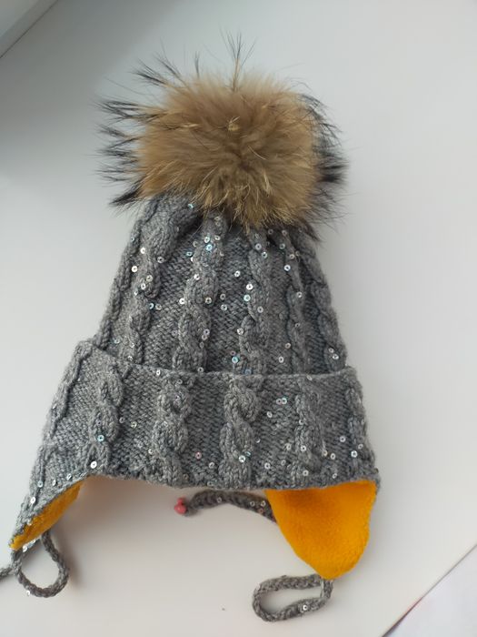 Шапка -зима на девочку