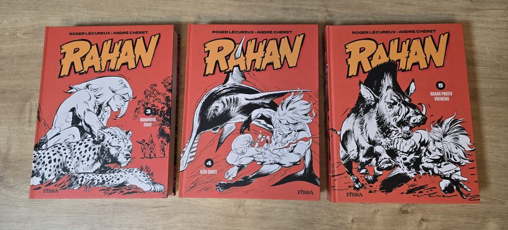Lot de 3 volume din INTEGRALA RAHAN  in limba croată