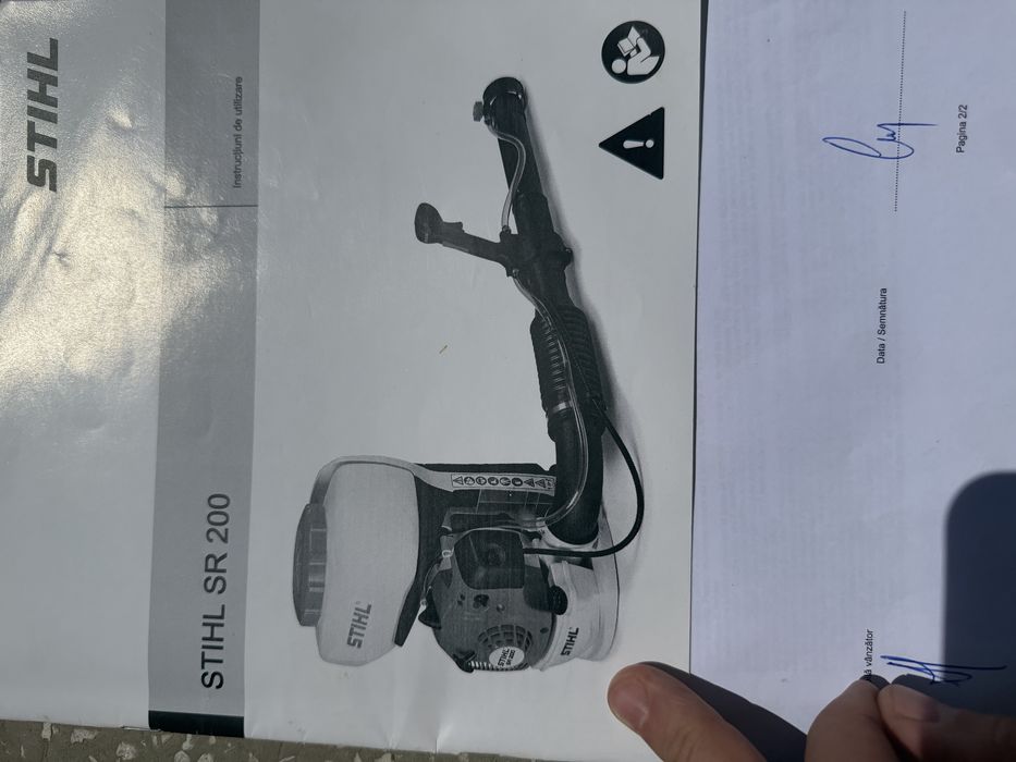 Pompa stihl de  sr 200