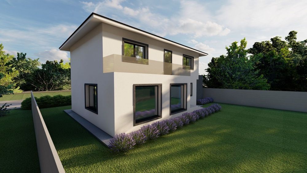 Casa de vanzare in rosu/ CIHEI