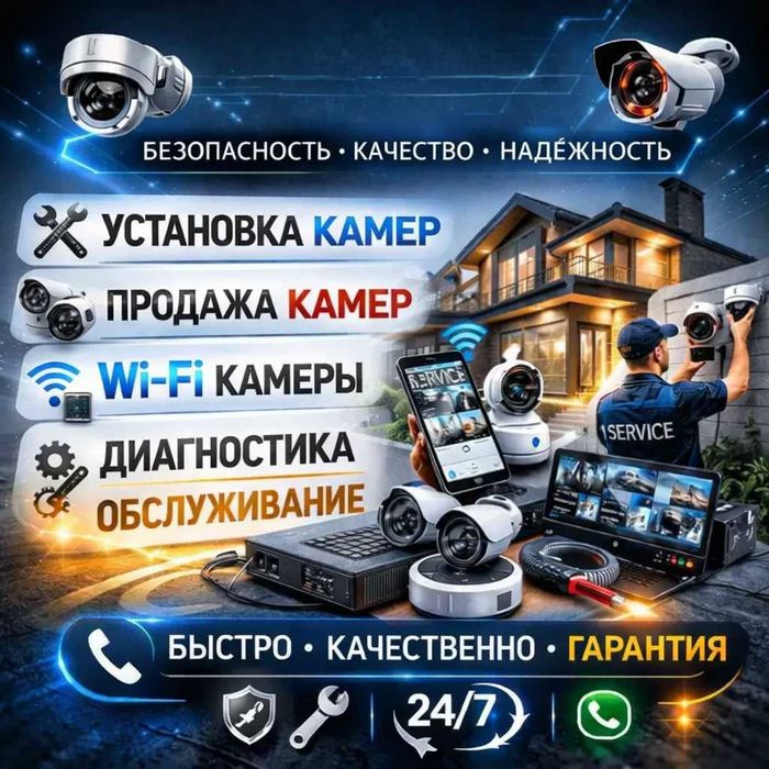 Установка Видеонаблюдение