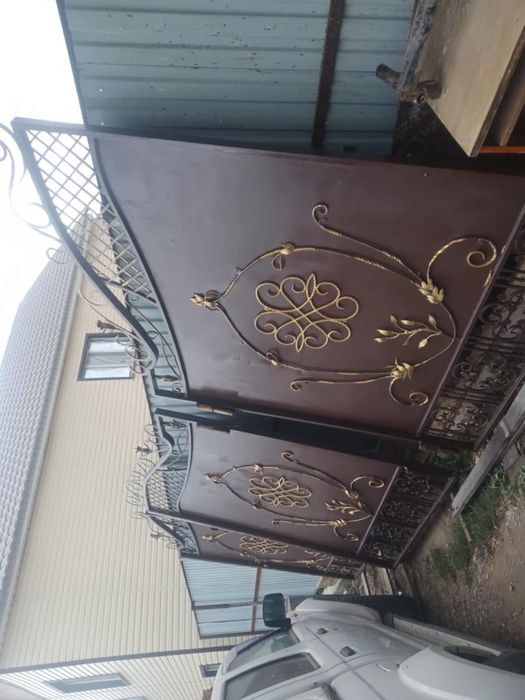 Продам ворота с калиткой