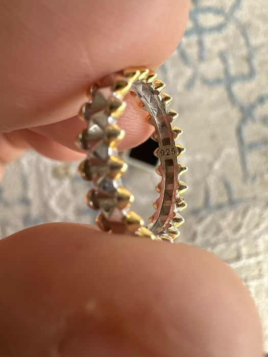 Алтын жалатылған күміс шипы кәзір трендтте