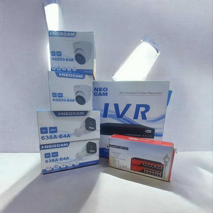 Камеры 4мр IP 2К NEOCAM Акция!!!
