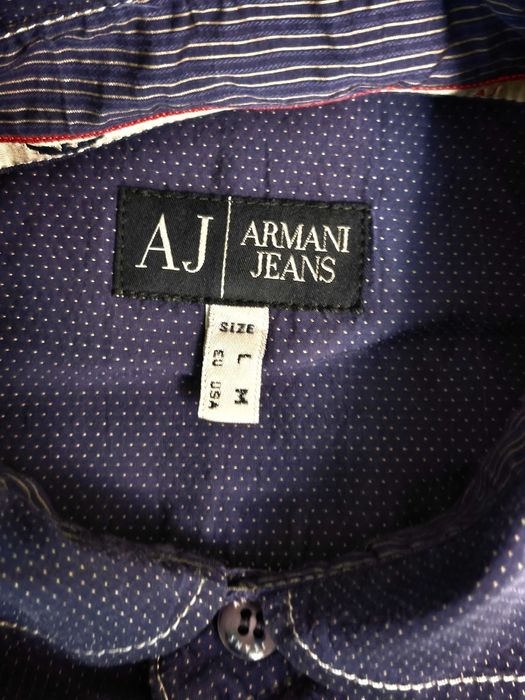 синя мъжка риза Armani Jeans
