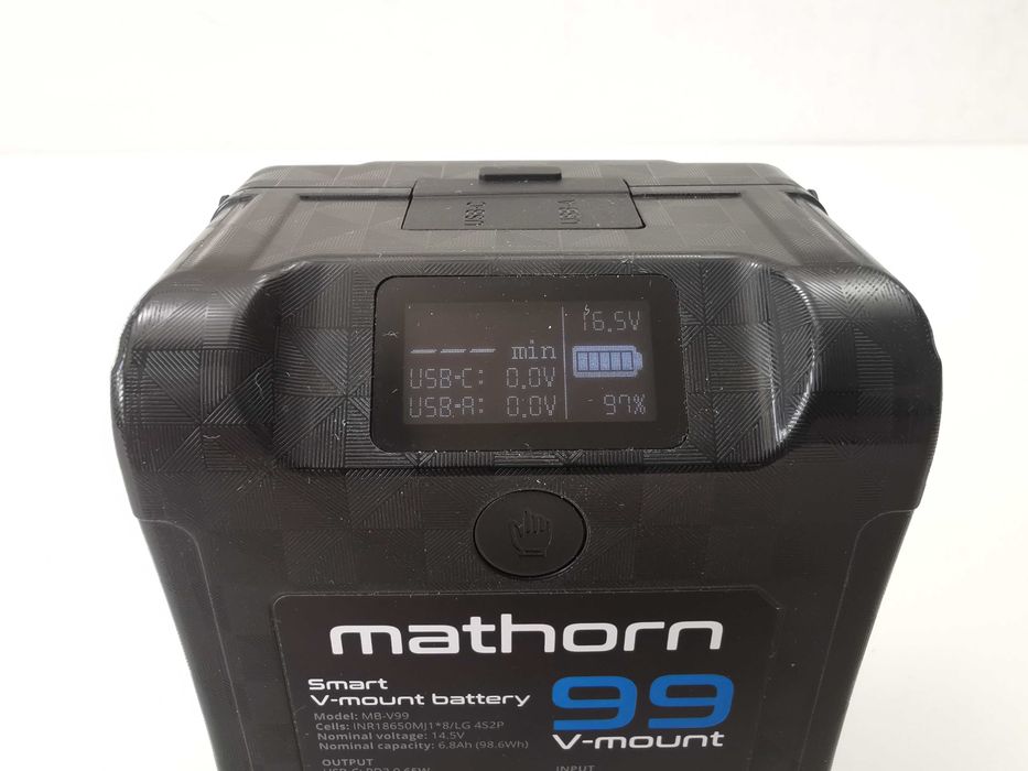 Mathorn MB-V99 V-Mount батерия с капацитет 99 Wh / 6700 mAh / 14.8V