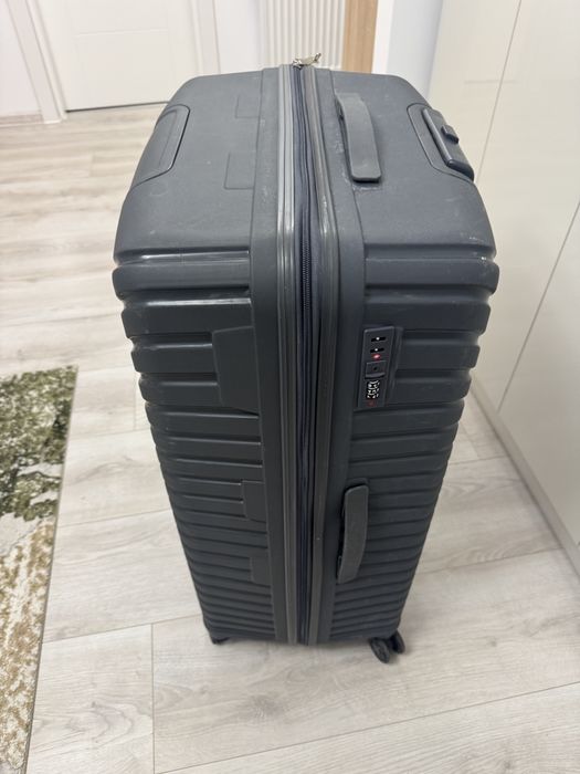 Troler mare gri 84x50x38cm