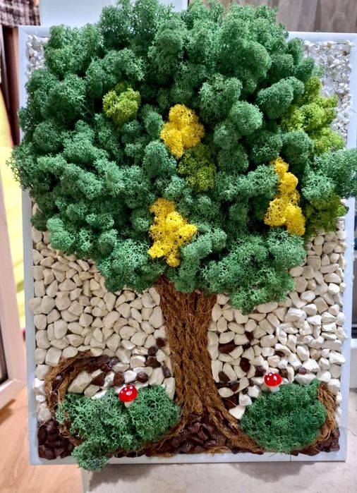 Ръчни изработки от скандинавски мъх