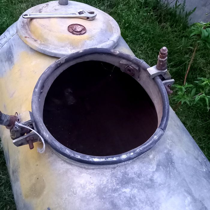 Бочка альюминовая