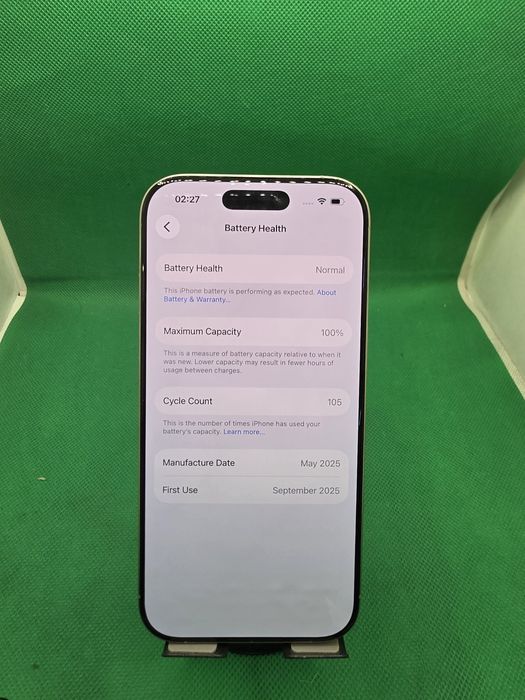 Iphone 16 Pro 128GB•Bateria 100%•Amanet Lazar Crangasi •43637