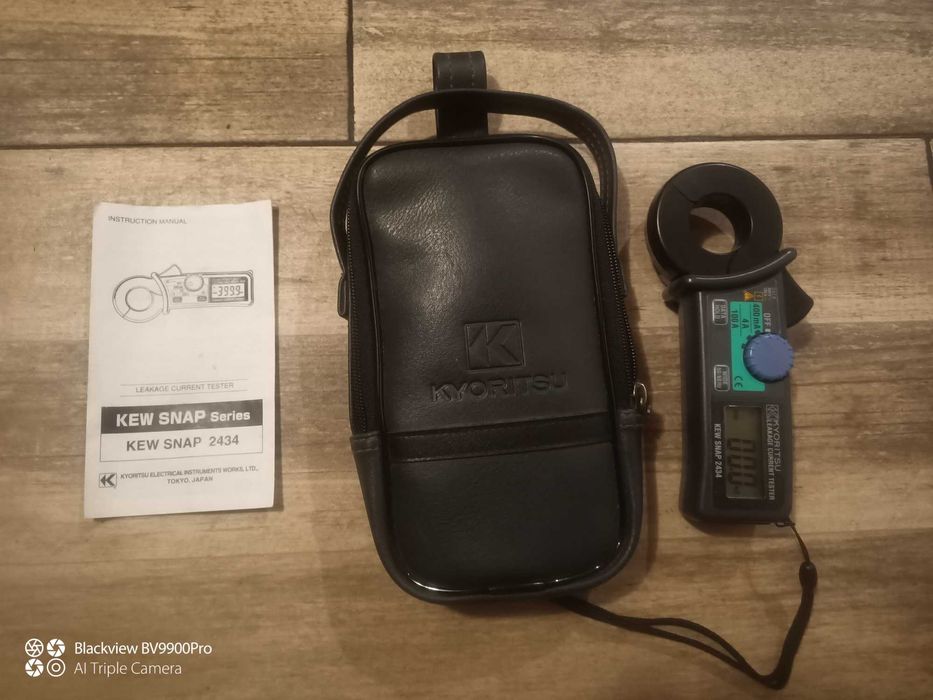 Vand clampmetru curent de scurgere/leakage clamp meter KYORITSU KEW SNAP 2434 SI CALU FLUKE