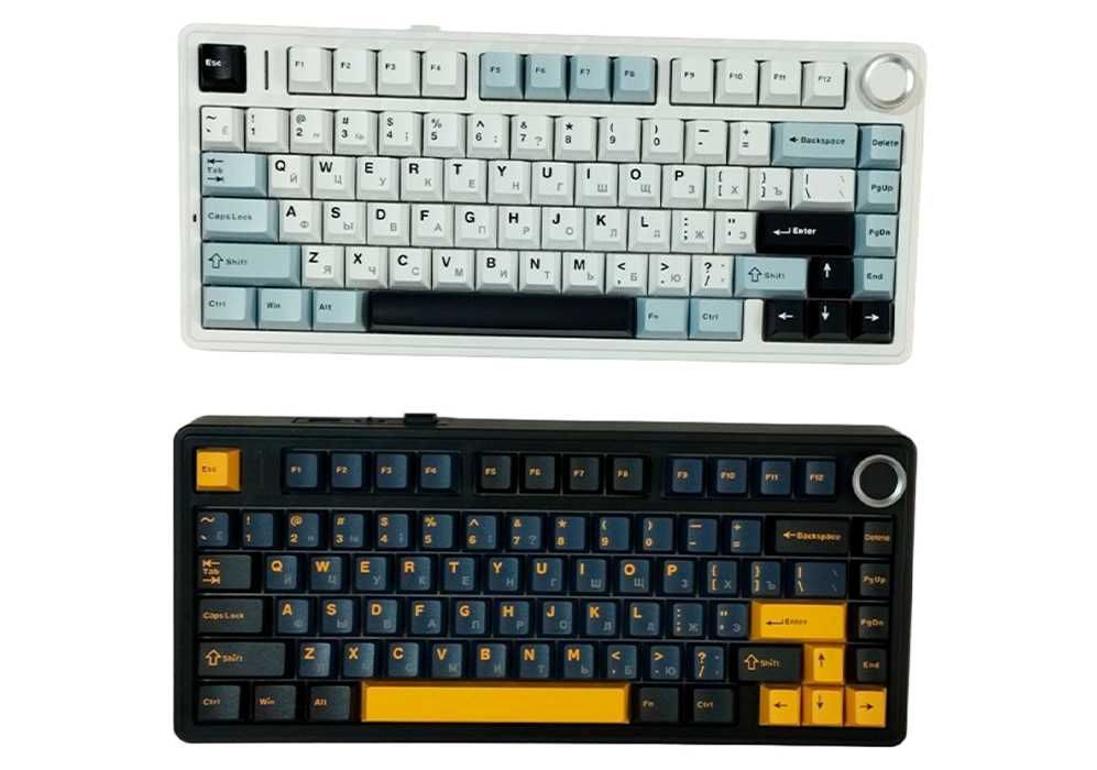 Механическая беспроводная клавиатура Aula F75 RU/EN оригинал