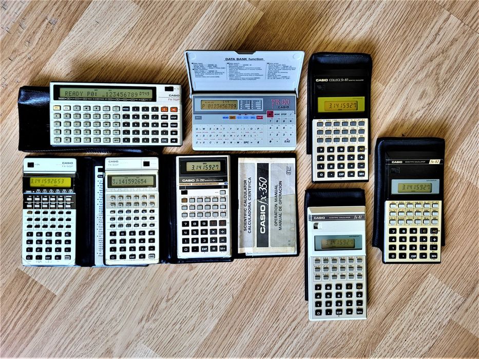 Casio si Sharp VINTAGE Colectie de vanzare