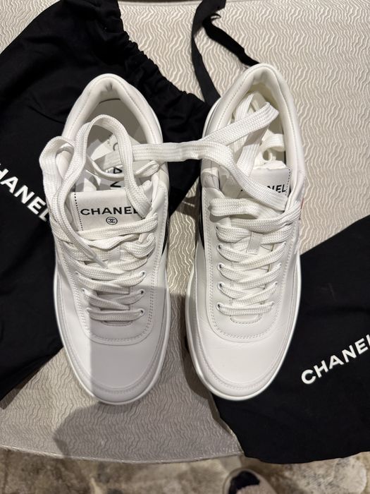 Кроссовки новые Chanel кожа, оригинал