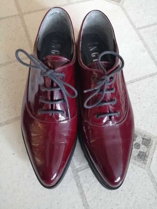 Ingiliz обувки бордо 38 номер