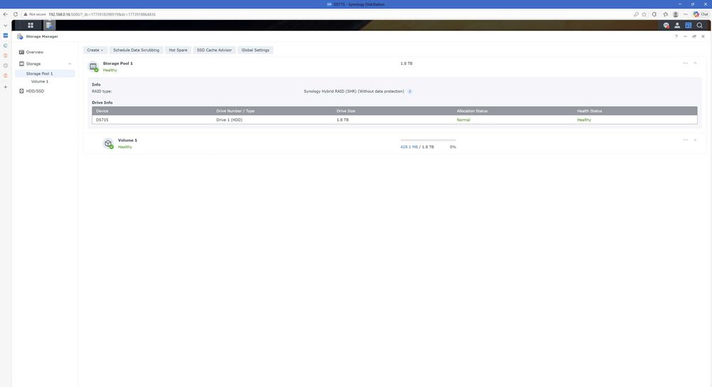 Synology DS715 NAS cu HDD