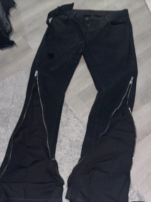 Blugi Rick Owens ss 09 strutter banana cuts