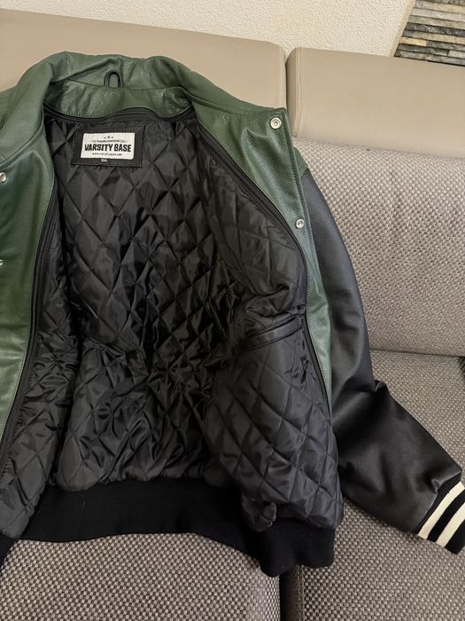Кожено яке  -VARSITY ЯКЕ !