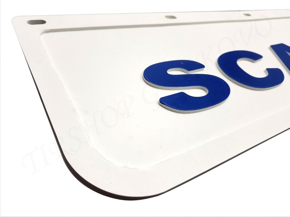 Релефни гумени бели калобрани Скания / SCANIA