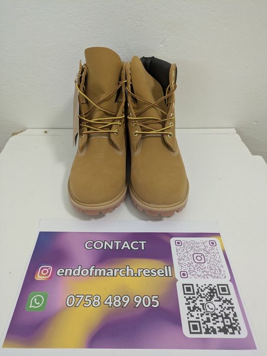 Ghete iarna Timberland maro (mărimi: 41,42,43,44)