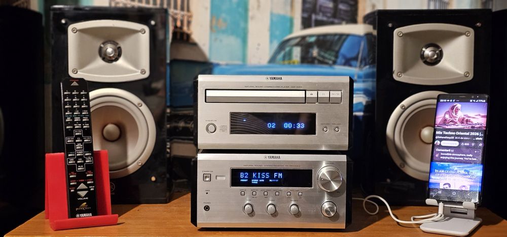 Amplificator statie amplituner receiver Yamaha RX E 600 MK 2 sau cd dvd player mp3 Yamaha DVD-E 600