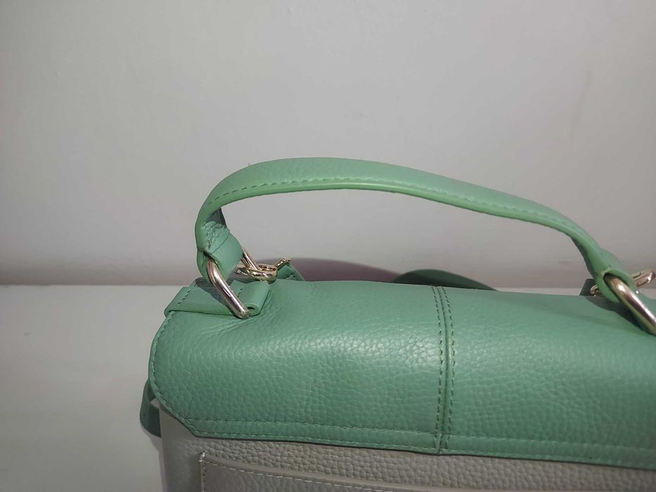 Furla ,оригинална дамска кожена чанта, нова, 25см/18см