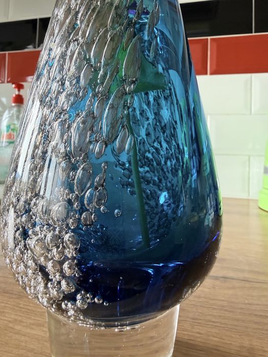 Ваза стъклена / 60-те